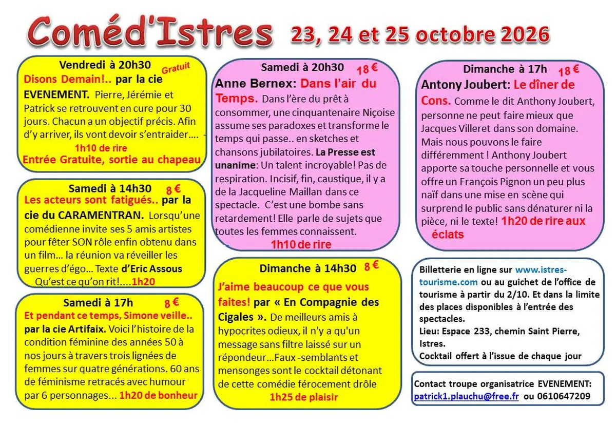 Festival Coméd'Istres