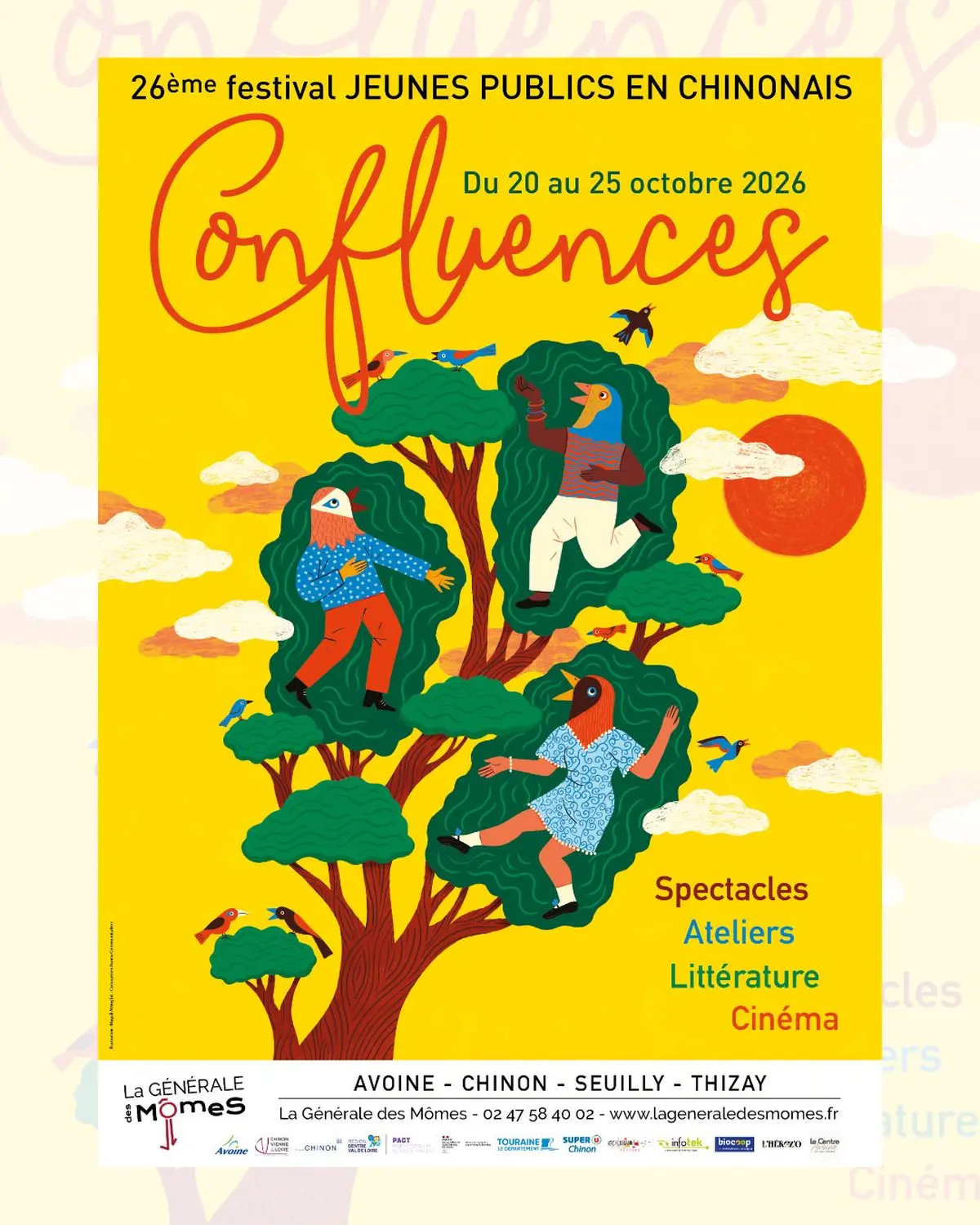 Festival Confluences à Chinon : théâtre, musique et spectacles pour le jeune public