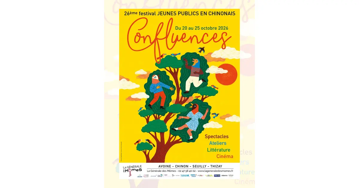 Festival Confluences à Chinon : théâtre, musique et spectacles pour le jeune public