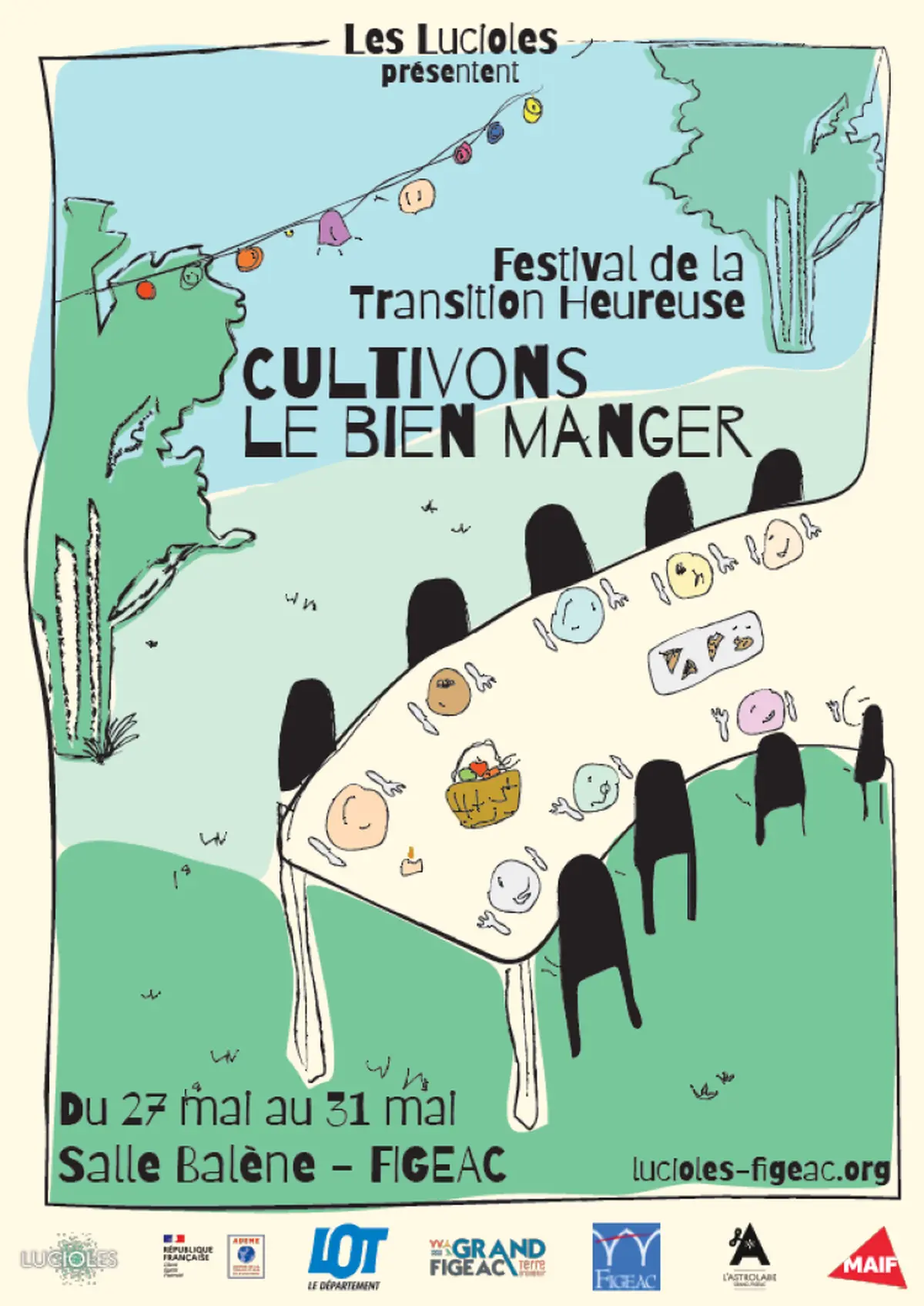 Festival Cultivons le Bien Manger avec les Lucioles à Figeac