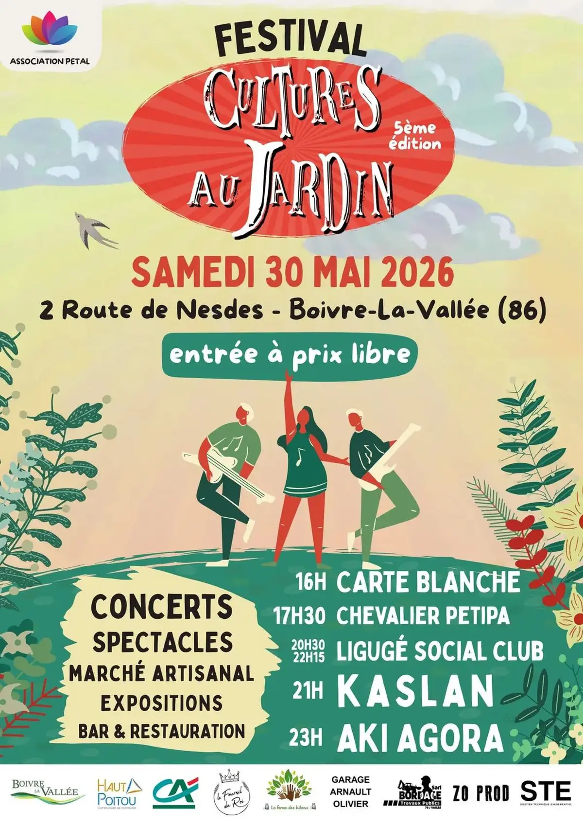 Festival Cultures au Jardin 5ème édition