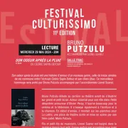 Festival Culturissimo Édition #11 - Bruno Putzulu