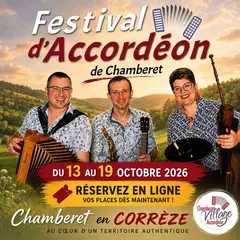 Festival d'accordéon de Chamberet : Grand thé dansant