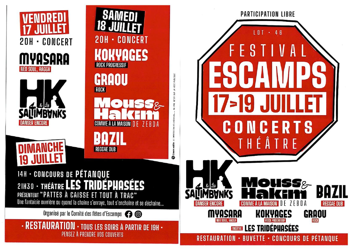 Festival d'Escamps