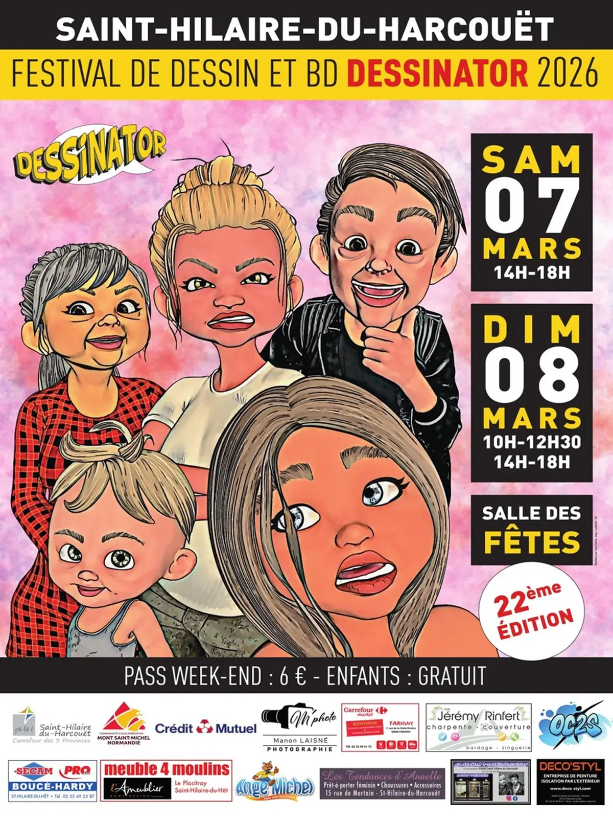 Festival de BD Dessinator - 22e édition