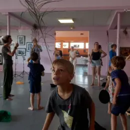 Festival de Bugeat Atelier cirque