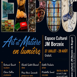Festival de Bugeat : Exposition Art et Matière en lumière
