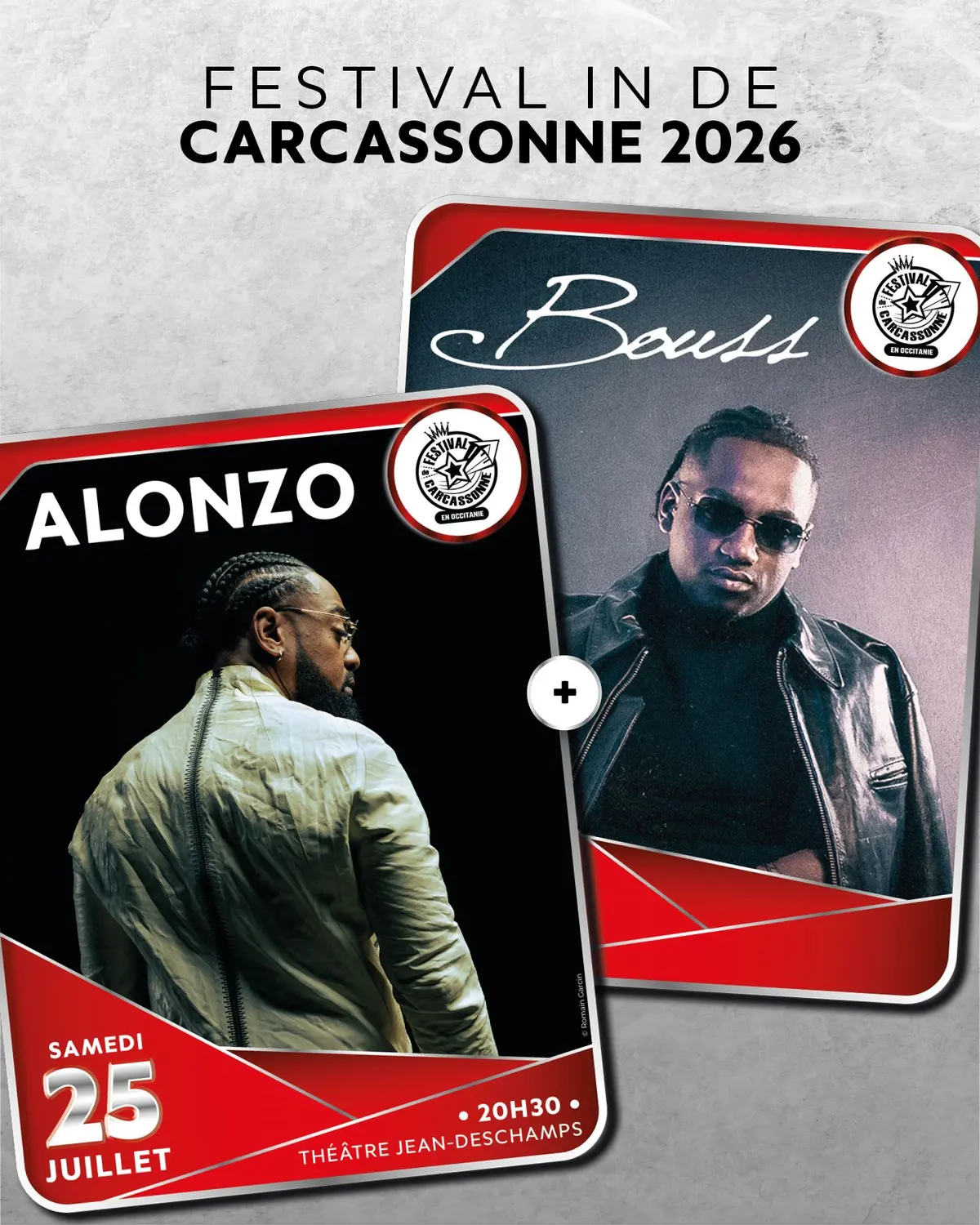 Festival de Carcassonne 2026 : Alonzo + Bouss