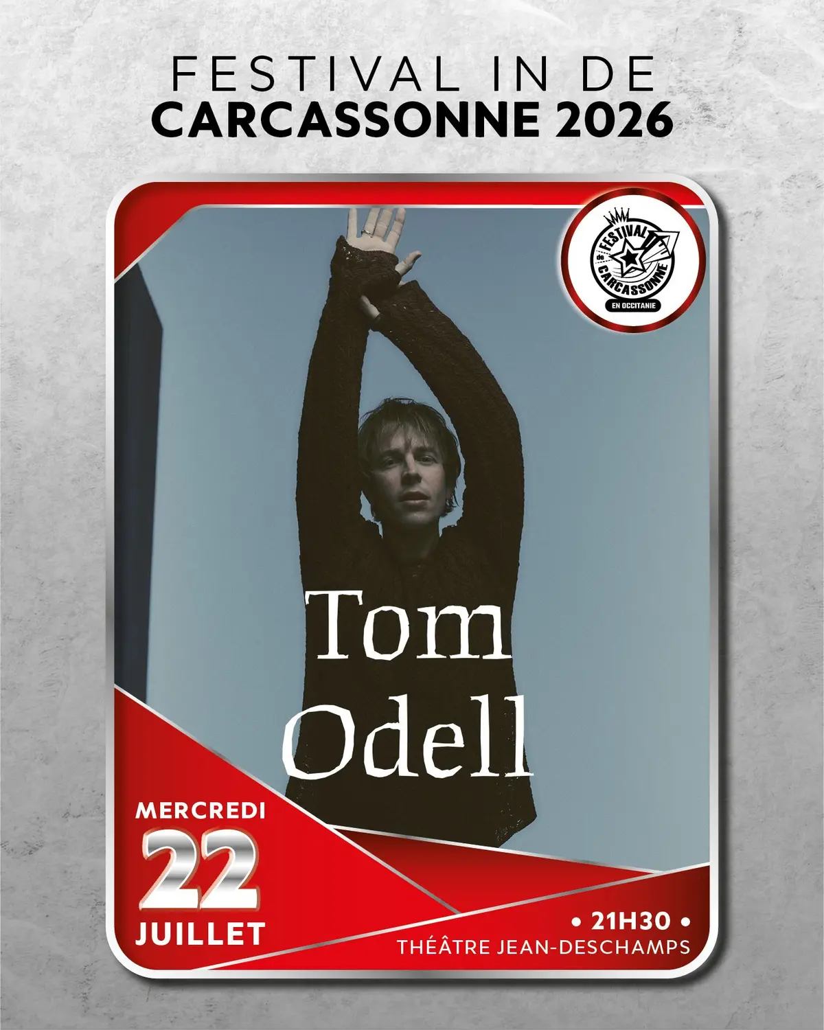 Tom Odell à Carcassonne