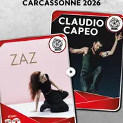 Festival de Carcassonne 2026 - Zaz + Claudio Capeo