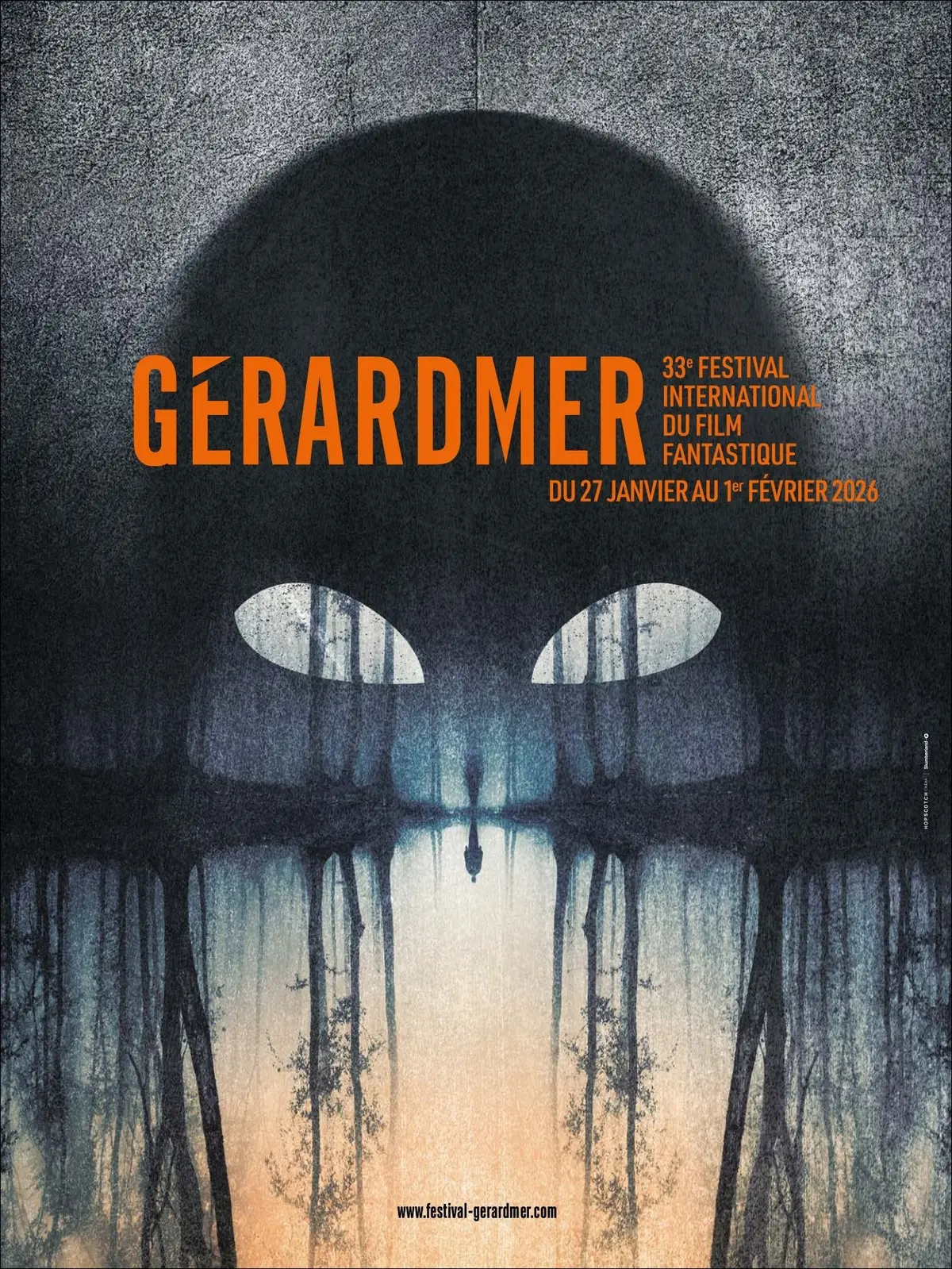 Festival international du film fantastique de Gérardmer  : affiche 2026