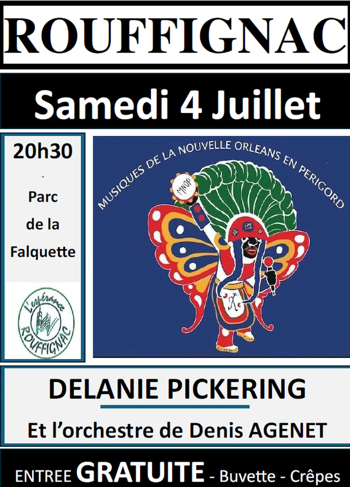 Festival de jazz - Groupe Delanie Pickering - MNOP tour 2026