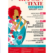 Festival de la chanson à texte de Montcuq