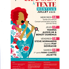 Festival de la chanson à texte de Montcuq