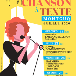 Festival de la Chanson à Texte de Montcuq : Chloé et Yves Jamait