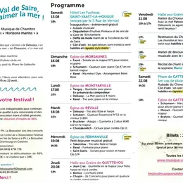 Festival de Musique de Chambre en Val de Saire : Aubade de la Chorale des habitants