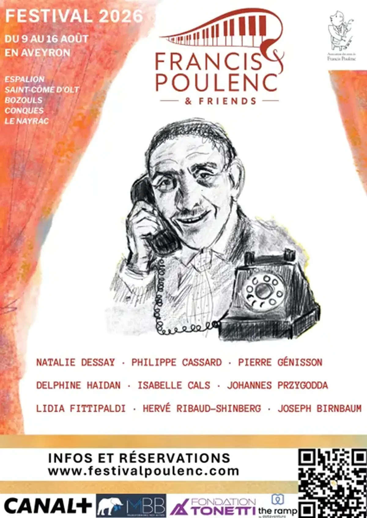 Festival de musique - F. Poulenc - Musique de chambre