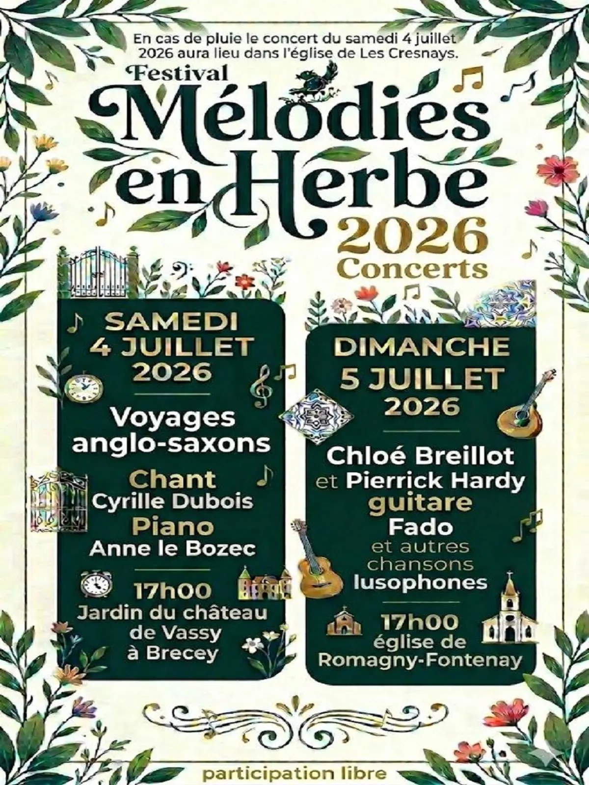 Festival de musique Mélodies en herbe