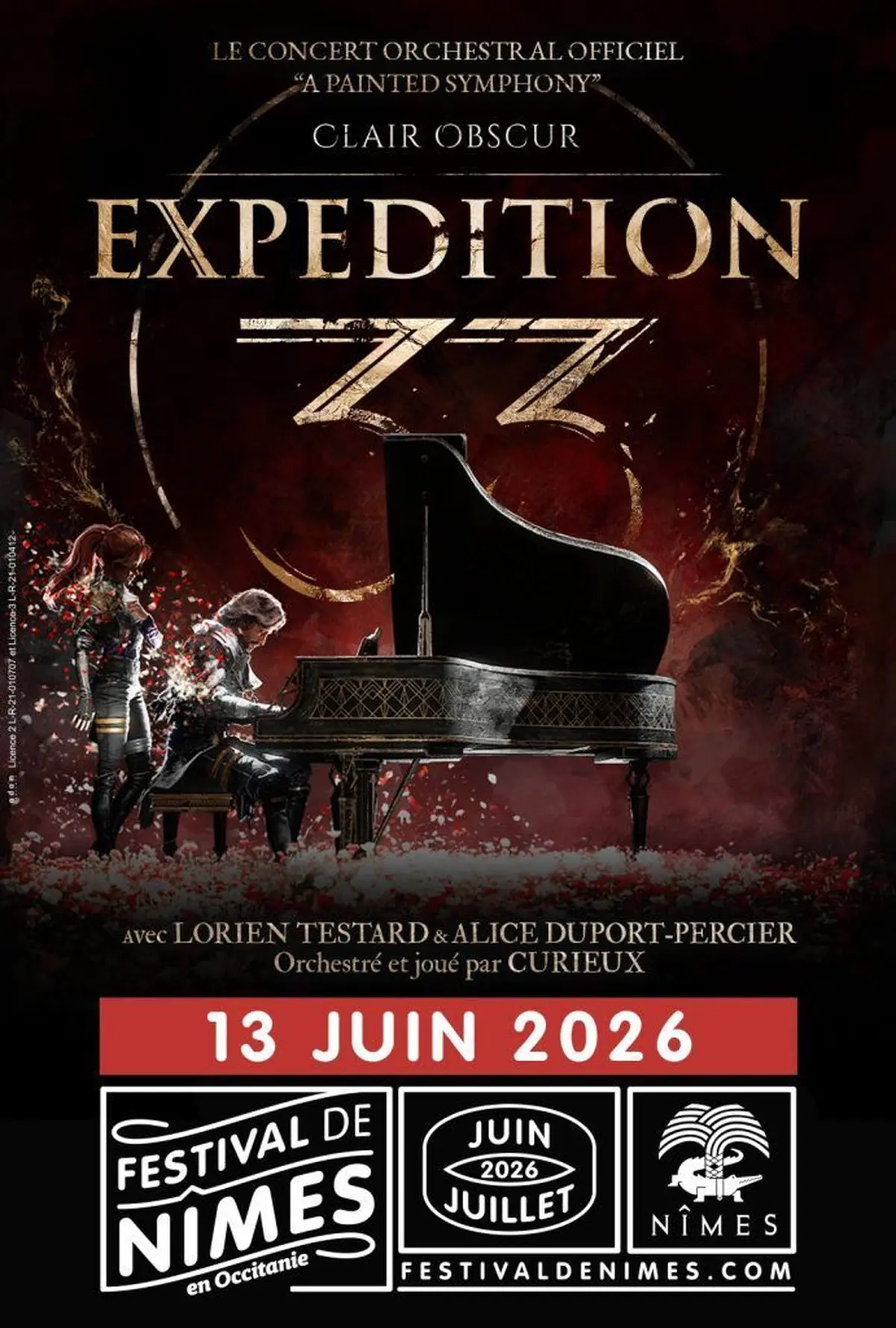 Festival de Nîmes 2026 : Clair Obscur Expedition 33 A Painted Symphony