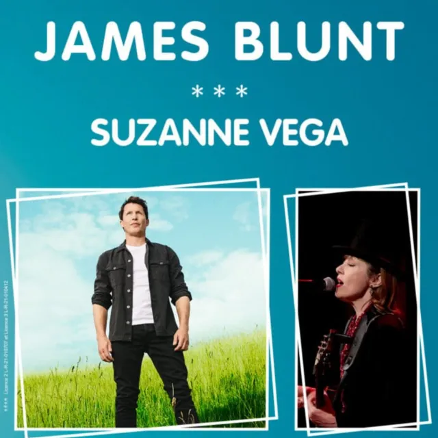 Festival de Nimes  : James Blunt + Suzanne Vega
