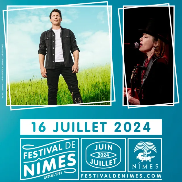 Festival de Nîmes 2024 : James Blunt et Suzanne Vega seront au rendez-vous.