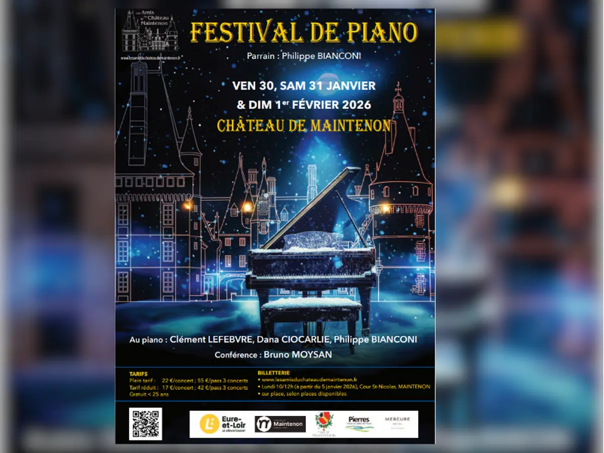 FESTIVAL DE PIANO au château de Maintenon