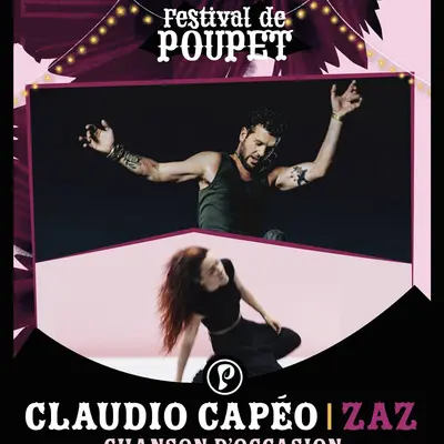 Festival de Poupet 2026 : Claudio Capéo + Zaz + Chanson d'Occasion