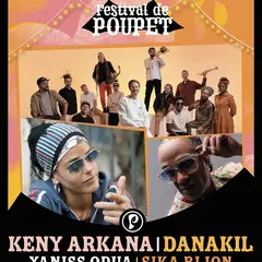 Festival de Poupet 2026 : Keny Arkana + Danakil + Yaniss Odua + Sika Alion