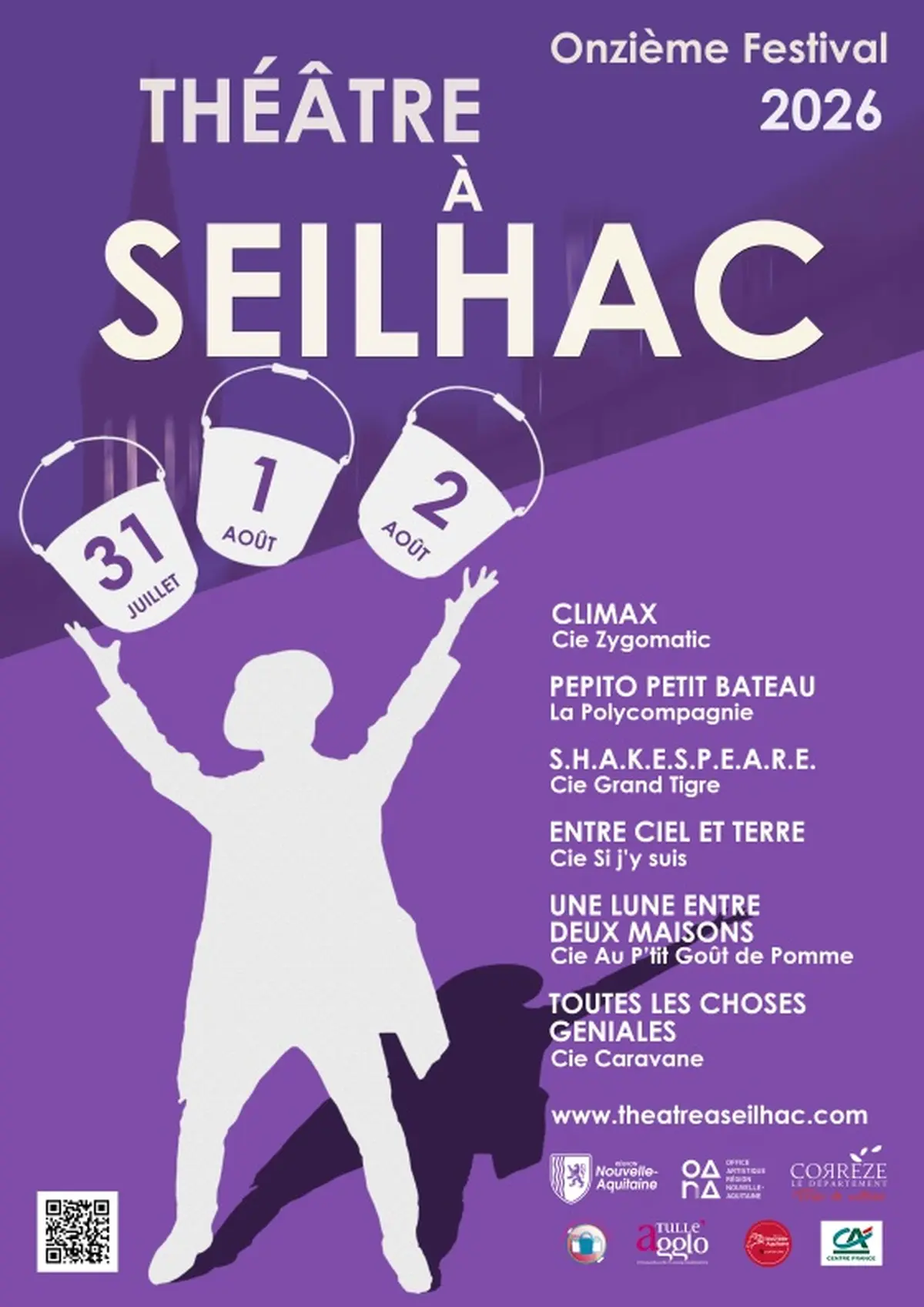 Festival de théâtre à Seilhac - Projection du Film En même temps