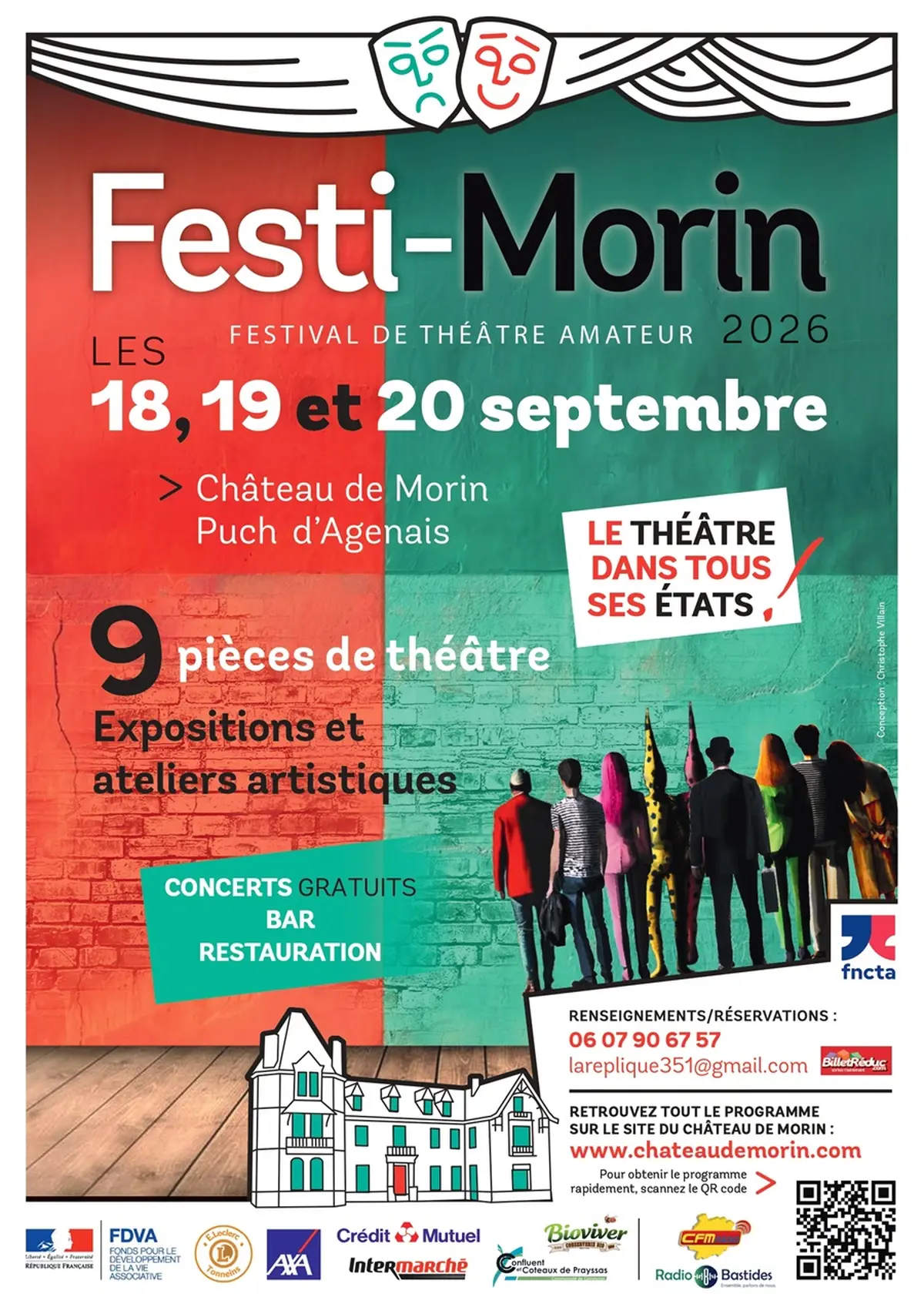 Festival de théâtre amateur FESTI-MORIN