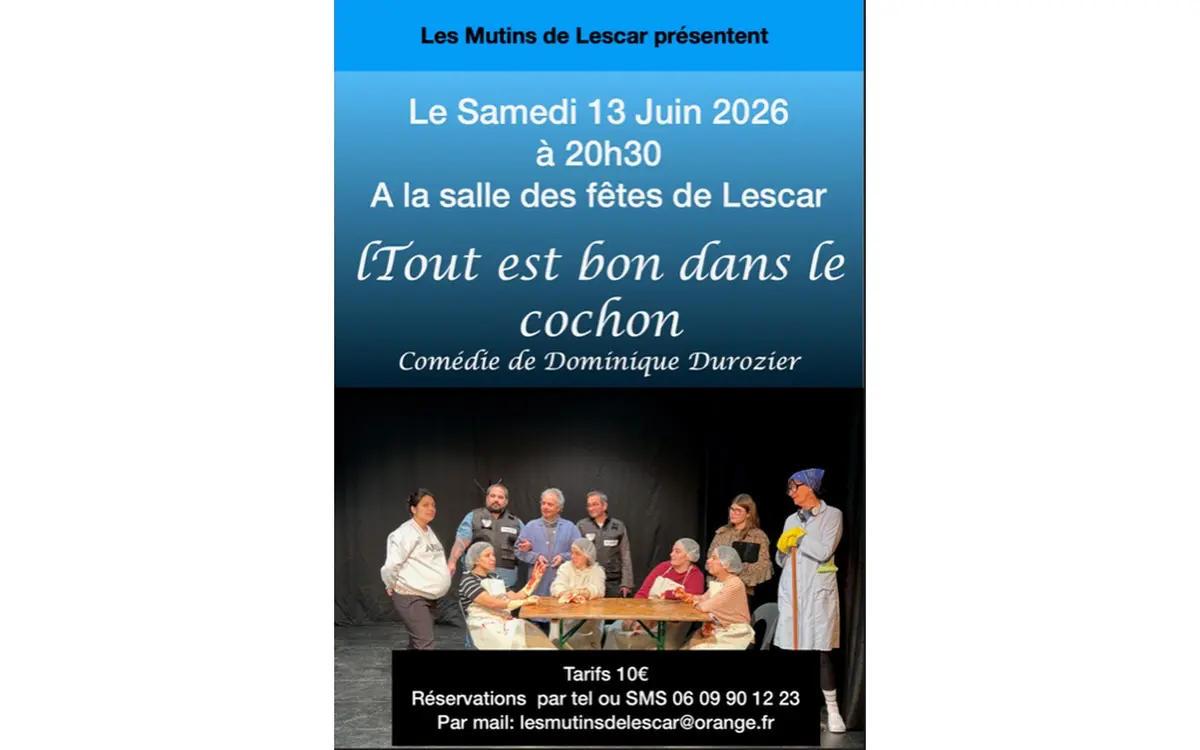 Festival de théâtre amateur: Tout est bon dans le cochon