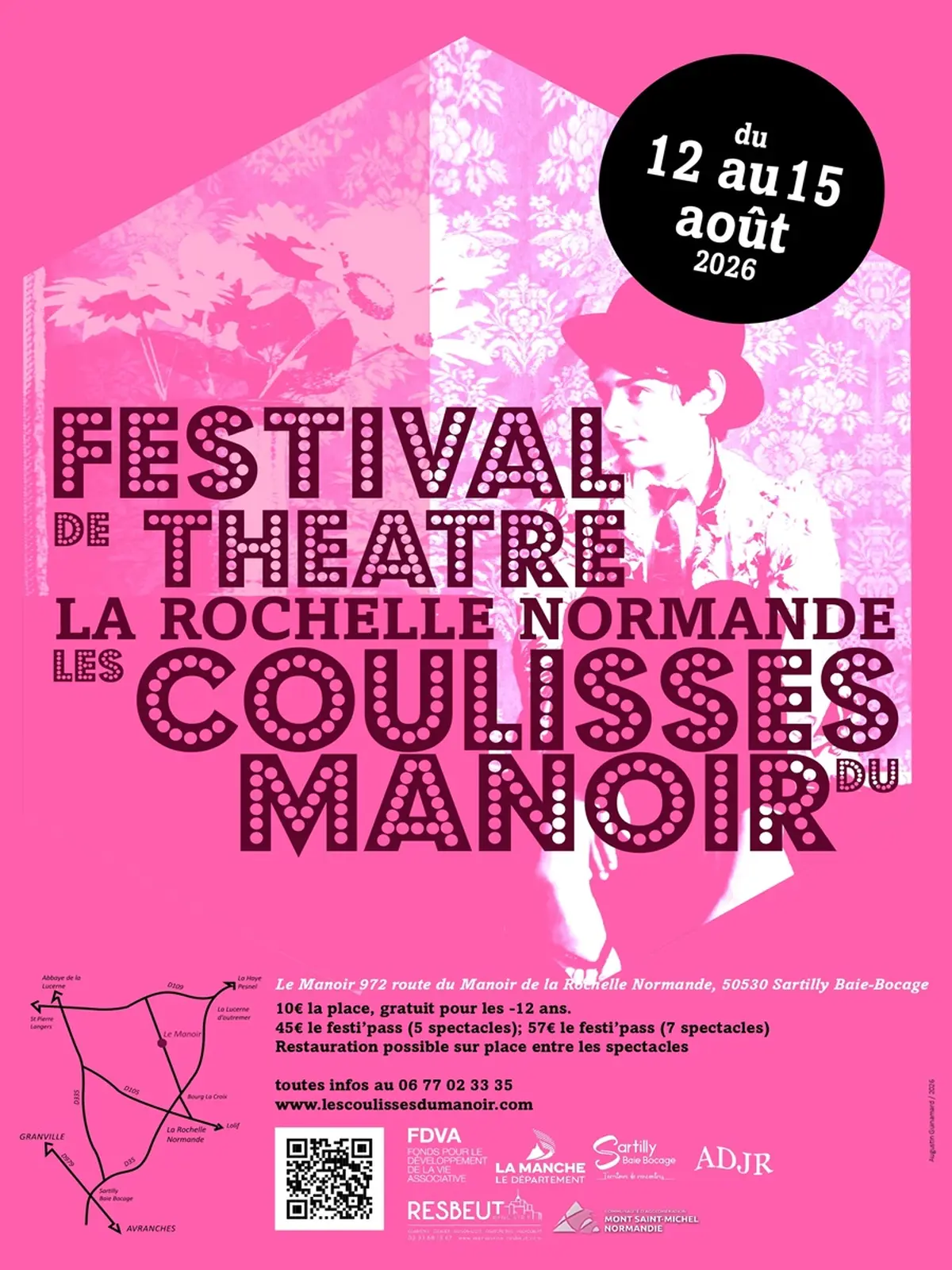 Festival de théâtre Les Coulisses du Manoir