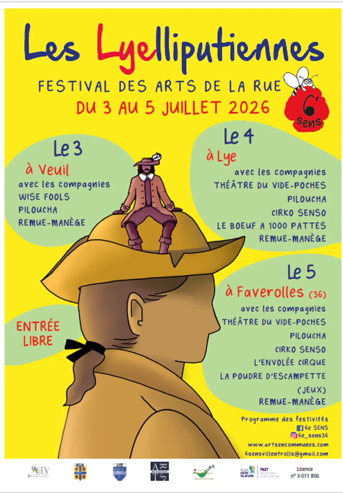 Festival des Arts de la rue Les Lyelliputiennes