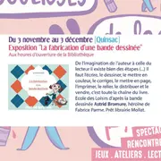Festival des bibliothèques : Exposition La fabrication d'une bande dessinée