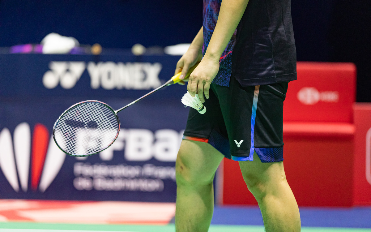 Badminton à l'Adidas Arena.
