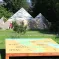 Les superbes pyramides éphémères dans les jardins de Wesserling, vues en 2021 &copy; Mike Obri