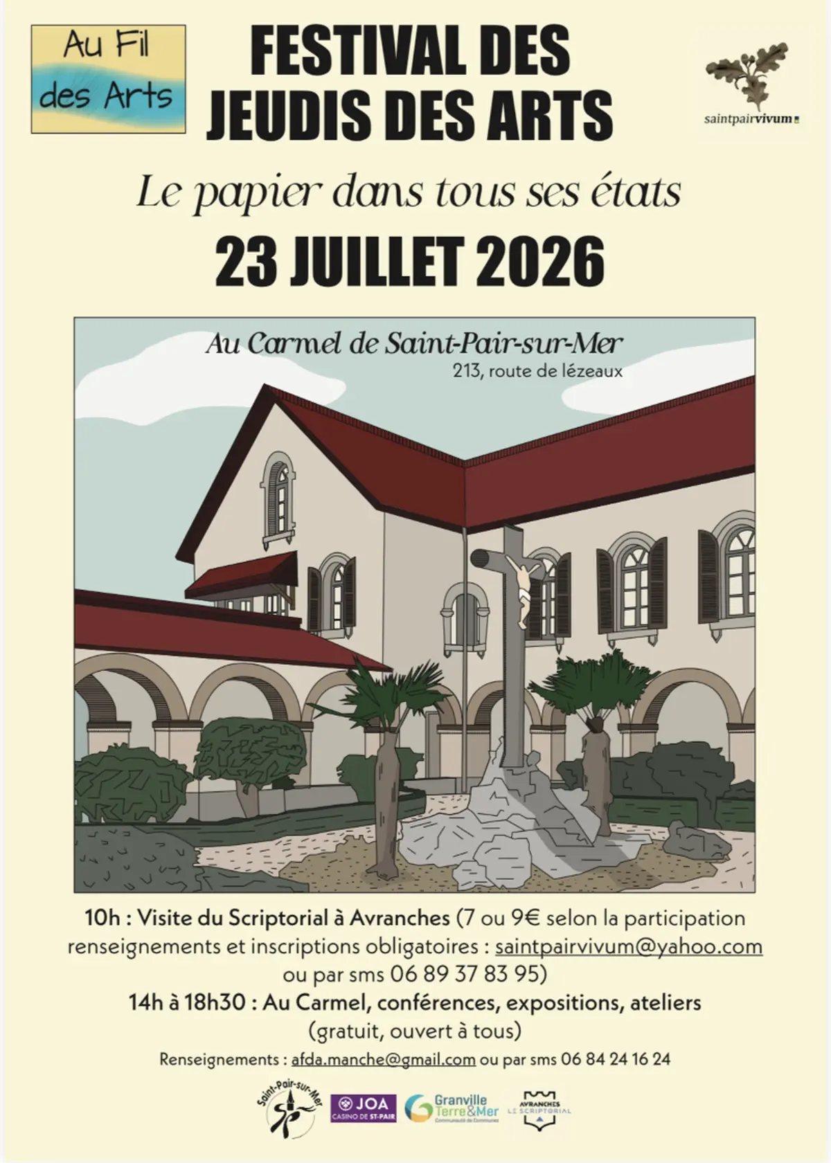Festival des Jeudis des Arts - Le papier dans tous ses états