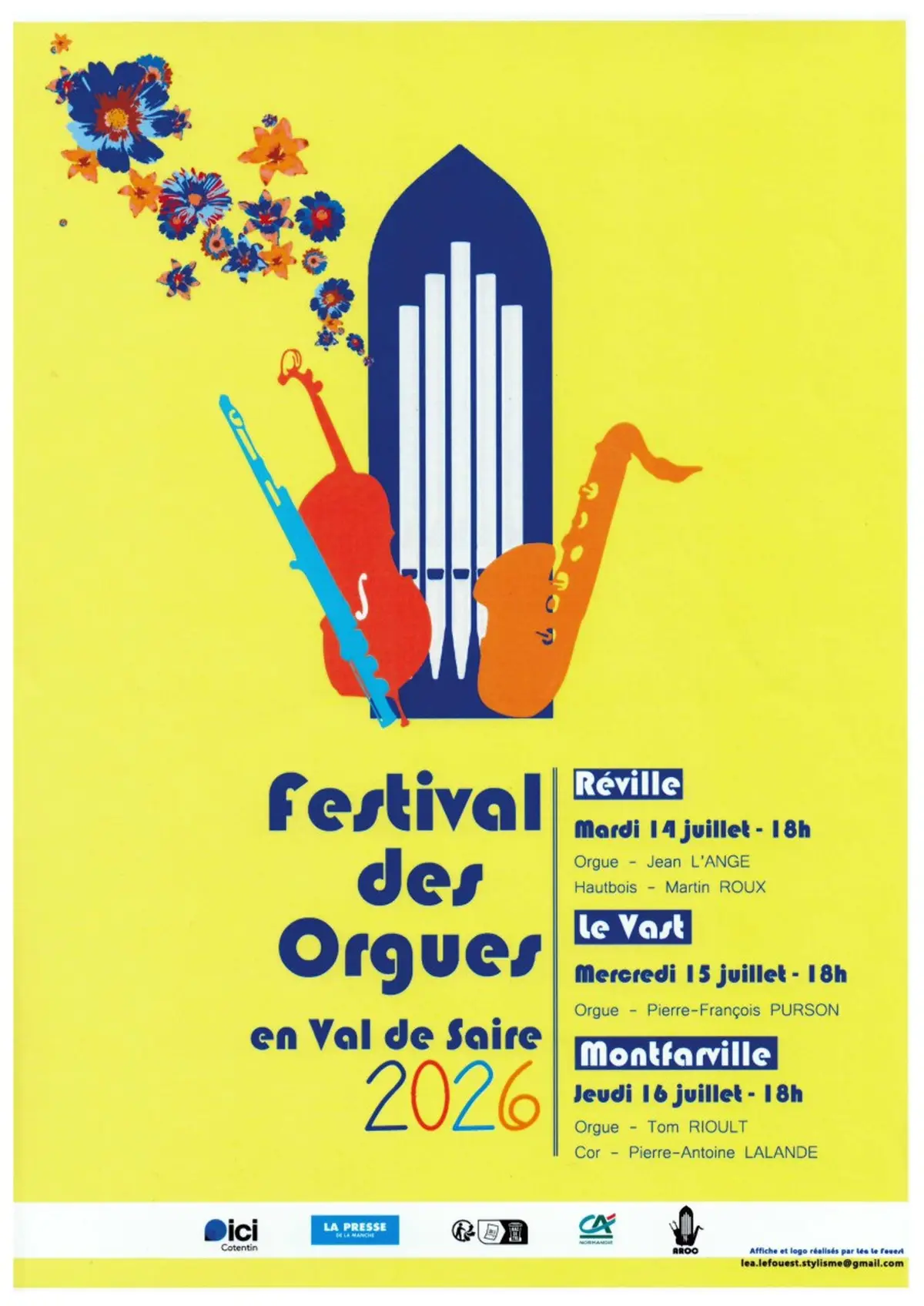 Festival des Orgues en Val de Saire : orgue, cor
