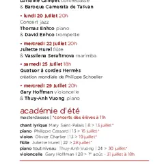 Festival des Rencontres Musicales de Noyers - Église de Noyers-sur-Serein