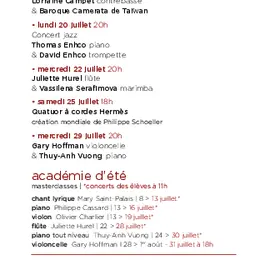 Festival des Rencontres Musicales de Noyers - Église de Noyers-sur-Serein