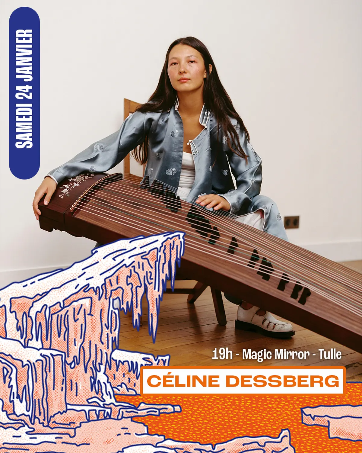 Festival du Bleu en Hiver : Soirée au Magic Mirror - Celine Dessberg/Matthis Pascaud / Loup(s)/ Jungle Sauce/Vidange