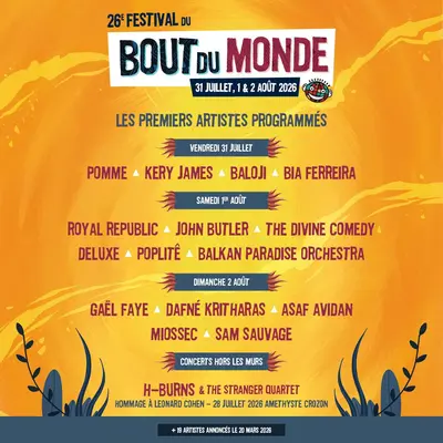 Festival du Bout du Monde 2026