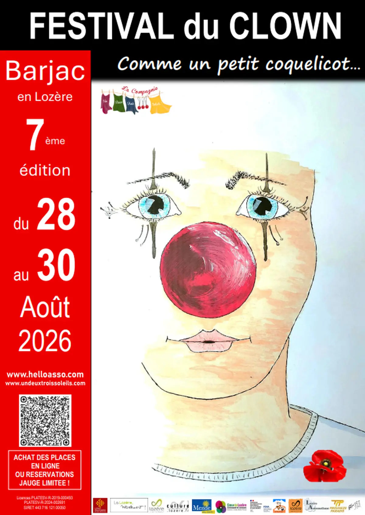 Festival Du Clown, Comme Un Petit Coquelicot... 7ème édition