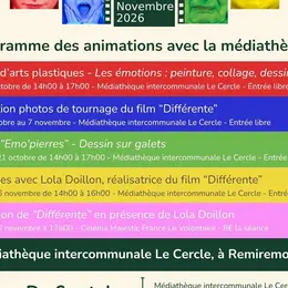 Festival du Film d'Emotions - Programme Médiathèque