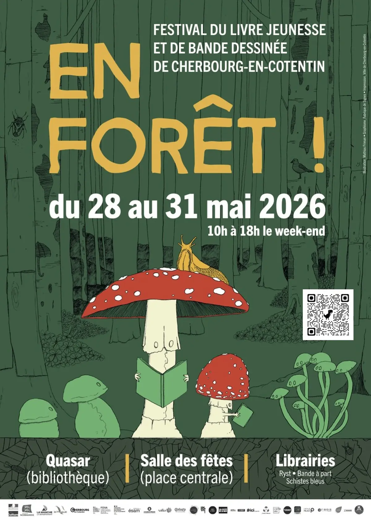Festival du livre de jeunesse et de Bande dessinée - EN FORÊT !