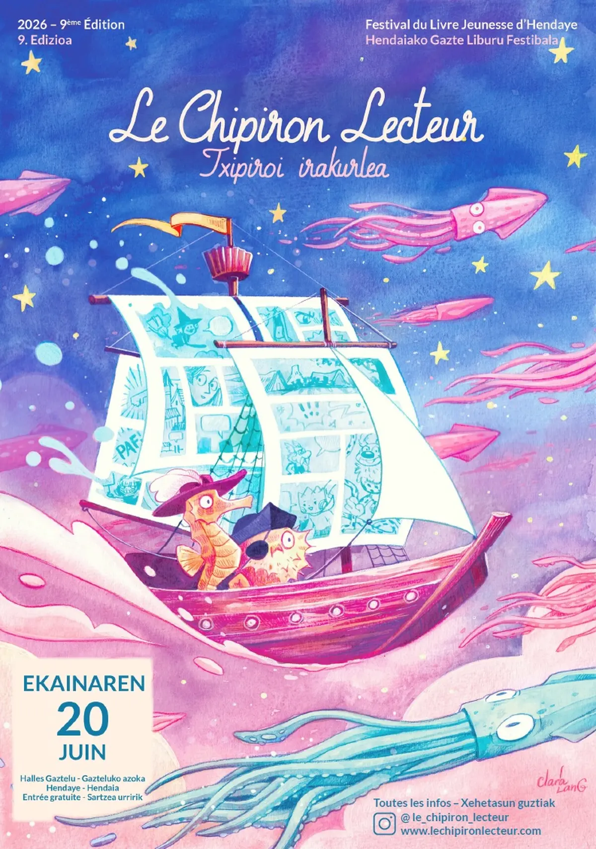 Festival du Livre Jeunesse - Le Chipiron Lecteur