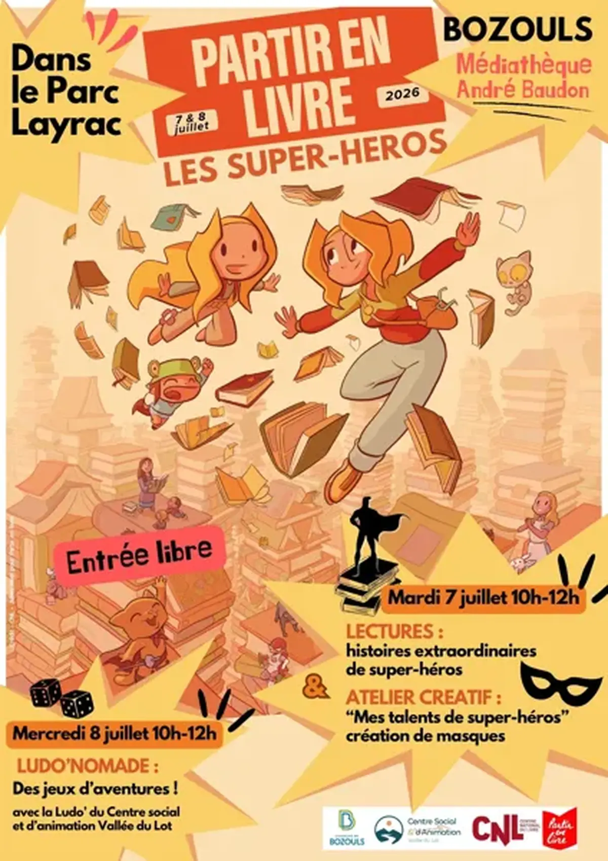 Festival du livre jeunesse Partir en Livre