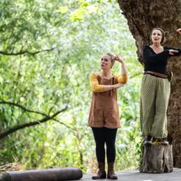 Festival du Nombril - Face aux arbres