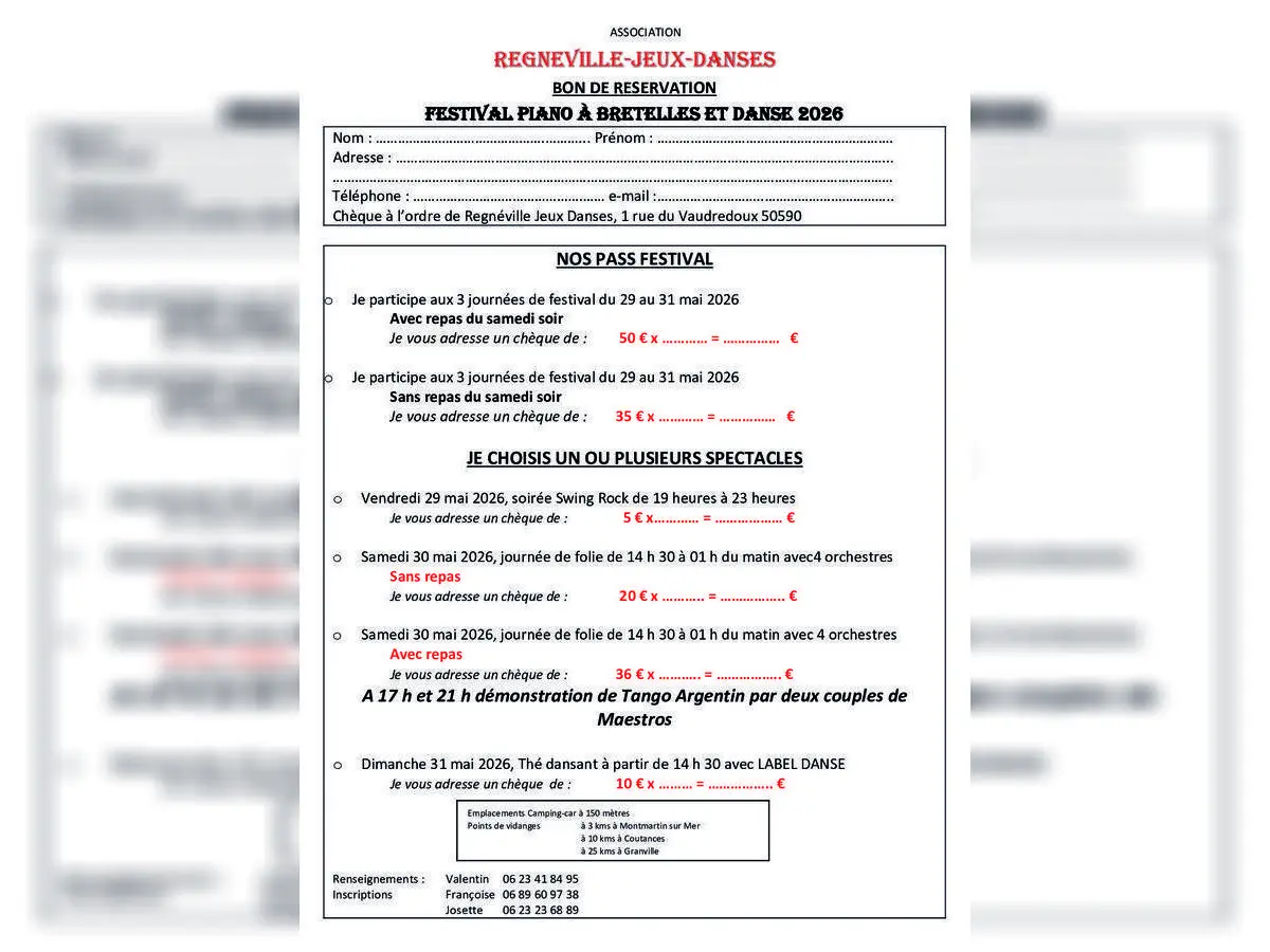 Festival du Piano à Bretelles et Danse