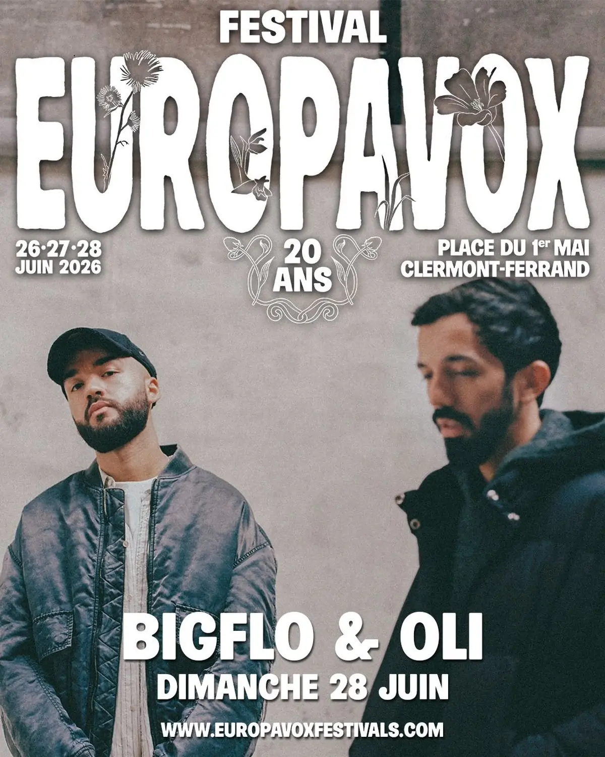 BigFlo & Oli le dimanche 28 juin 2026